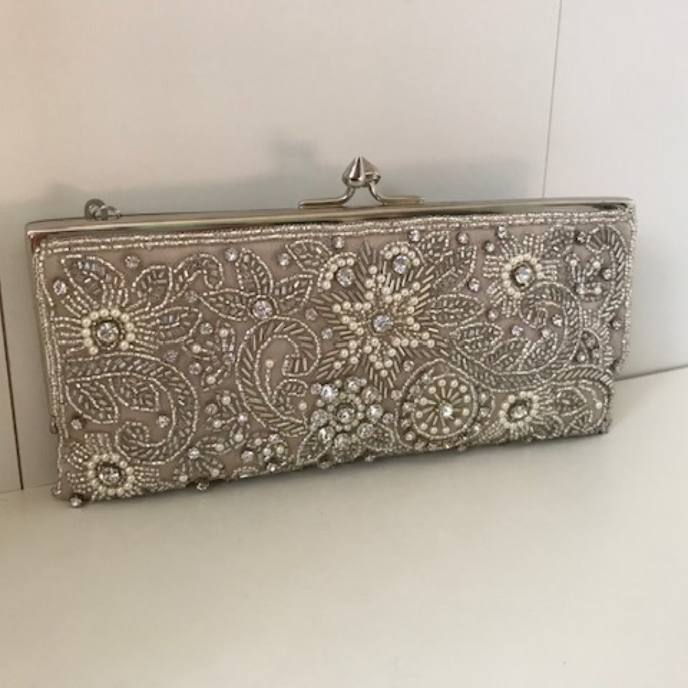 Anthropologie bead purse